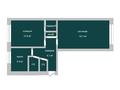 2-бөлмелі пәтер · 45.6 м² · 2/5 қабат, Алтынсарина 7, бағасы: 16.8 млн ₸ в Костанае — фото 2
