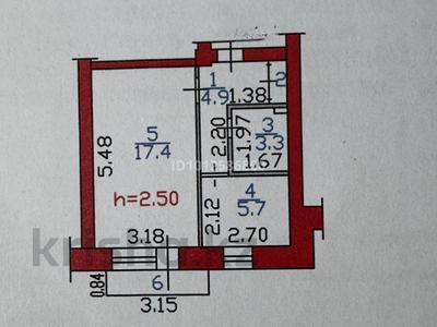 1-бөлмелі пәтер · 32.7 м² · 4/5 қабат, Геологическая 6/1, бағасы: 15 млн ₸ в Усть-Каменогорске