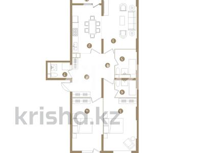 3-комнатная квартира · 120 м² · 10/12 этаж, Розыбакиева — Ескараева за 132 млн ₸ в Алматы, Бостандыкский р-н