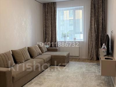 2-бөлмелі пәтер · 60 м² · 1/12 қабат, Шамши Калдаяков 25а — Жумекен Нажимеденов, бағасы: 45 млн ₸ в Астане, Алматы р-н