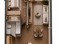 2-комнатная квартира · 42.22 м² · 3/9 этаж, Анет Баба 4 — Сдача 30 октября за 26.8 млн ₸ в Астане, Нура р-н