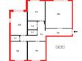 4-комнатная квартира · 77 м² · 6/9 этаж, мкр Юго-Восток, 27й микрорайон 2 за 29.5 млн ₸ в Караганде, Казыбек би р-н — фото 36