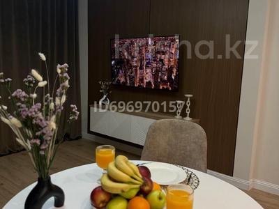 2-комнатная квартира · 52 м² · 15 этаж, Туран 52/6 — Алау, Астана Арена, Экспо, Хан шатыр за 30 000 〒 в Есильский р-н