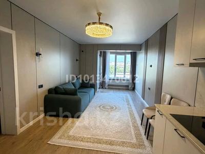 2-бөлмелі пәтер · 55 м² · 9/17 қабат, Ауэзова 2/4, бағасы: 350 000 ₸ в Алматы, Алмалинский р-н