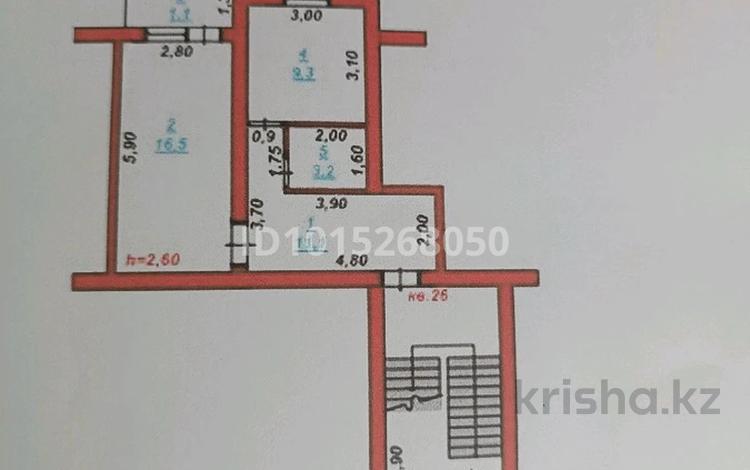 1-комнатная квартира · 40 м² · 2/5 этаж, 1 м-он мөлтек аудан 24 — ЦОН рядом за 11 млн ₸ в Ленгере — фото 2