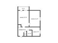2-бөлмелі пәтер · 41 м² · 5/5 қабат, Комсомольский 9, бағасы: 8 млн ₸ в Рудном — фото 12