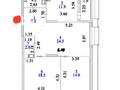 3-комнатная квартира · 90 м² · 13/24 этаж, Сыганак 38/2 — Кабанбай батыр за 500 000 ₸ в Астане, Есильский р-н — фото 13