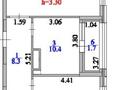 3-комнатная квартира · 58 м² · 22/22 этаж, Туран 55/5 — Пересечение улиц Туран и Орынбор за 66 млн ₸ в Астане, Нура р-н — фото 30