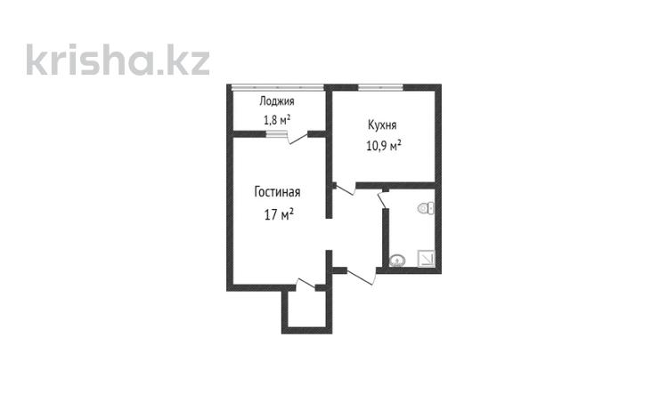 1-бөлмелі пәтер, 40 м², 10/10 қабат, Базовая 4, бағасы: 22 млн 〒 в Усть-Каменогорске — фото 2