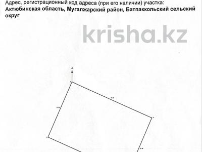 Жер телімі · 50 сотық, Жана Жол, бағасы: 15 млн ₸ в Актобе