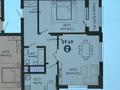 2-комнатная квартира · 70 м² · 8/16 этаж, Ахмет Байтурсынулы 6А — Ул. Кенен Азербаев за 42.5 млн ₸ в Астане, Алматы р-н — фото 17