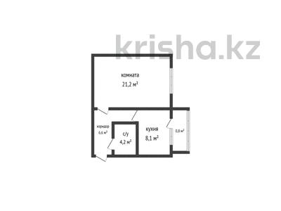 1-комнатная квартира · 40.9 м² · 4/4 этаж, Северный 5 за 16 млн ₸ в 