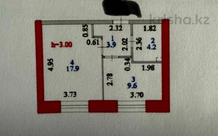 1-комнатная квартира · 36 м² · 1/12 этаж, Чингиз Айтматов за 21 млн ₸ в Астане, Сарыарка р-н — фото 2