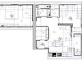 3-бөлмелі пәтер · 66 м² · 8/9 қабат, Александр Сызганов 1/2, бағасы: ~ 55 млн ₸ в Астане, Есильский р-н — фото 4