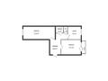 2-комнатная квартира · 68.3 м² · 6/6 этаж, Маяковского за 35 млн ₸ в Костанае — фото 17