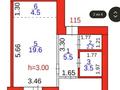 2-бөлмелі пәтер · 49 м² · 11/13 қабат, Юго-Восток ш/а., Карбышева 14/3, бағасы: 29.1 млн ₸ в Караганде, Казыбек би р-н — фото 32