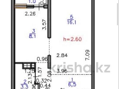 1-бөлмелі пәтер · 35 м² · 7/9 қабат, Райымбек 590/19, бағасы: 20.5 млн ₸ в Алматы, Наурызбайский р-н