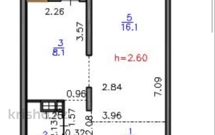 1-бөлмелі пәтер · 35 м² · 7/9 қабат, Райымбек 590/19, бағасы: 20.5 млн ₸ в Алматы, Наурызбайский р-н — фото 9
