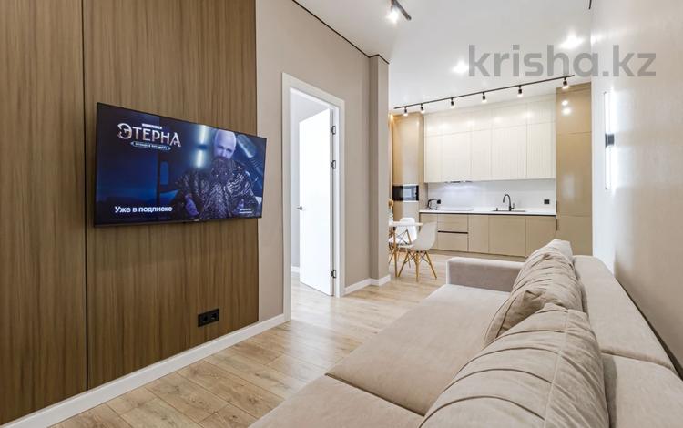 2-комнатная квартира · 43 м² · 15/15 этаж, Туран 39а за 23 000 〒 в Астане, Есильский р-н — фото 2