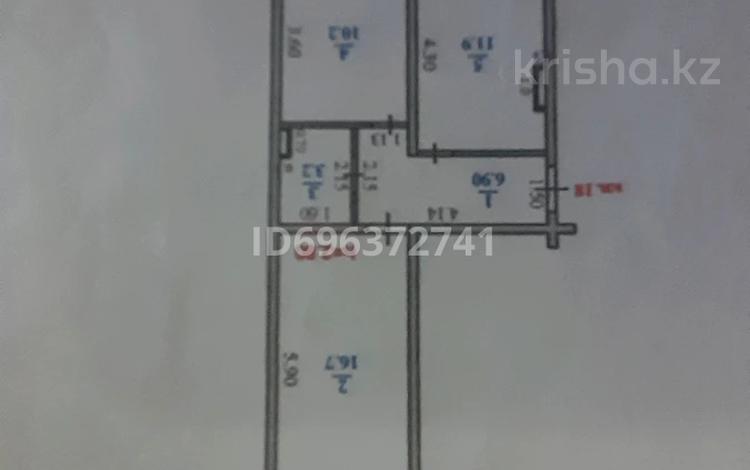 2-бөлмелі пәтер, 51 м², 1/5 қабат, 5 микрорайон 21, бағасы: 15.2 млн 〒 в Таразе — фото 2