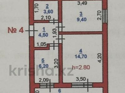 2-комнатная квартира · 41.8 м² · 1/4 этаж, мкр Талас, ОПЫТНАЯ 1А за 14.3 млн ₸ в Таразе