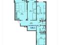 3-комнатная квартира, 128.3 м², 2/10 этаж, 40-й мкр бн за 45 млн 〒 в Актау, 40-й мкр — фото 3