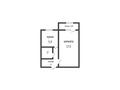 1-бөлмелі пәтер · 31.2 м² · 2/5 қабат, Каирбекова, бағасы: 16.2 млн ₸ в Костанае — фото 11