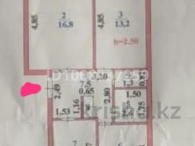 3-бөлмелі пәтер · 58.9 м² · 5/5 қабат, Абая — Жубанова, бағасы: 21 млн ₸ в Астане, р-н Байконур