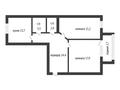 2-комнатная квартира · 69.4 м² · 4/6 этаж, Назарбаева за 30.1 млн ₸ в Костанае — фото 9