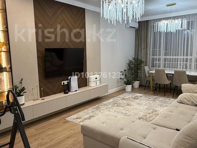 4-бөлмелі пәтер · 124 м² · 14/14 қабат, Кайыма Мухамедханова 6а, бағасы: 120 млн ₸ в Астане, Есильский р-н