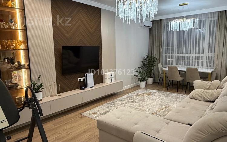4-бөлмелі пәтер · 124 м² · 14/14 қабат, Кайыма Мухамедханова 6а, бағасы: 120 млн ₸ в Астане, Есильский р-н — фото 2