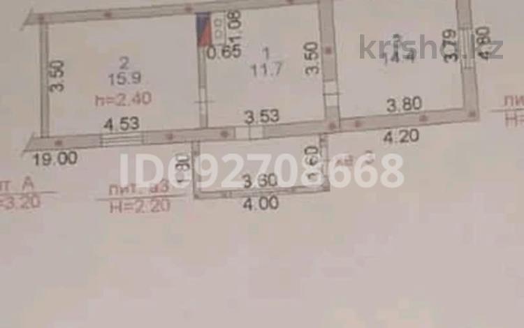 Часть дома • 2 комнаты • 45 м² • 3 сот., Заезд Чимкентский — Магазины Дина Раушан за 6.7 млн 〒 в Семее — фото 15