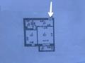 1-комнатная квартира, 36.1 м², 5/5 этаж, мкр Пригородный 105 за 13 млн 〒 в Астане, Есильский р-н — фото 2