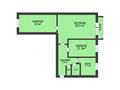 3-бөлмелі пәтер · 63 м² · 5/5 қабат, Наримановская 122, бағасы: 19.6 млн ₸ в Костанае — фото 15