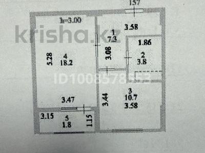 1-комнатная квартира · 42 м² · 9/12 этаж, Е-429 26 за 27 млн 〒 в Астане, Нура р-н