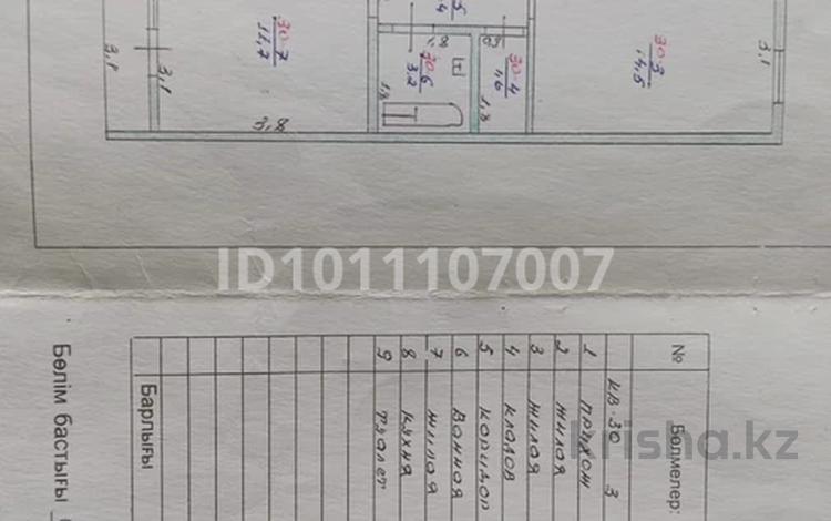3-бөлмелі пәтер · 69 м² · 5/5 қабат, Астана 4 — Строительный магазин «Акжол», бағасы: 23 млн ₸ в Аксукенте — фото 2