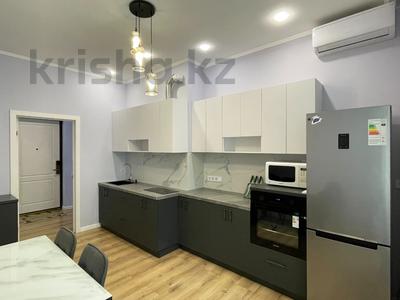 2-бөлмелі пәтер · 75 м² · 4/9 қабат, ул. Каныша Сатпаева 30/5к2 — Наб. Хамита Ергалиева, бағасы: 500 000 ₸ в Алматы, Бостандыкский р-н