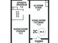 2-бөлмелі пәтер · 50 м² · 5/12 қабат, Райымбека — Ауэзова, бағасы: 38.5 млн ₸ в Алматы, Алмалинский р-н