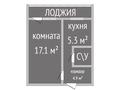 1-комнатная квартира · 32 м² · 1/5 этаж, 9 микрорайон 14 за 16.5 млн ₸ в Костанае — фото 2