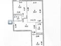 2-бөлмелі пәтер · 71.6 м² · 5/9 қабат, Мухамедханова 45/1, бағасы: 35.5 млн ₸ в Астане — фото 21