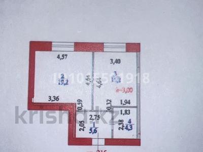 1-комнатная квартира · 44 м² · 2/9 этаж, Тәттімбет 9 за 25.5 млн ₸ в Астане, Нура р-н