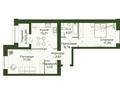 2-комнатная квартира · 67.21 м², Улы Дала 38 за ~ 47.7 млн ₸ в Астане, Нура р-н — фото 3