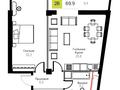 2-комнатная квартира · 70 м² · 7/11 этаж, Жарокова — Альфараби за 76 млн ₸ в Алматы, Бостандыкский р-н — фото 2