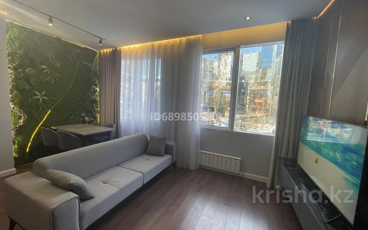 2-комнатная квартира, 53 м², 2/22 этаж помесячно, Аль-Фараби 11