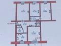 4-бөлмелі пәтер · 77 м² · 2/5 қабат, мкр Аулие-Ата, Карахан 2 — Абая/Толе би, бағасы: 22 млн ₸ в Таразе — фото 12