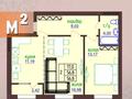 2-комнатная квартира · 56.8 м² · 5/5 этаж, Каирбекова 420 Б за 19.3 млн ₸ в Костанае — фото 2