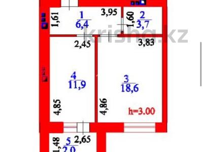 1-комнатная квартира · 42.6 м² · 11/12 этаж, Е 429 28/3 за 19.5 млн ₸ в Астане, Есильский р-н
