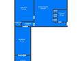 3-комнатная квартира · 62.5 м² · 7/9 этаж, Комсомольский 36 за 19.5 млн ₸ в Рудном — фото 2