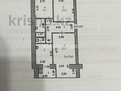 3-комнатная квартира, 67 м², 4/5 этаж, Старый город, Жургенова 1 — Жургенова-Алтынсарина за 18.5 млн 〒 в Актобе, Старый город