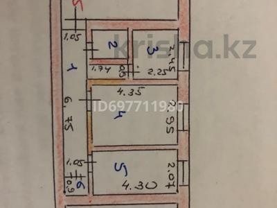 2-комнатная квартира, 43 м², 2/4 этаж помесячно, Абая 194, 25 — Абая-Петрова за 100 000 〒 в Таразе